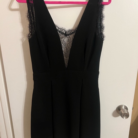 BCBGENERATION Black Lace Detail Dress 8 - Picture 2 of 7